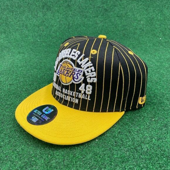 Vintage New Era Los Angeles Lakers Basketball Cap - Picture 1 of 4